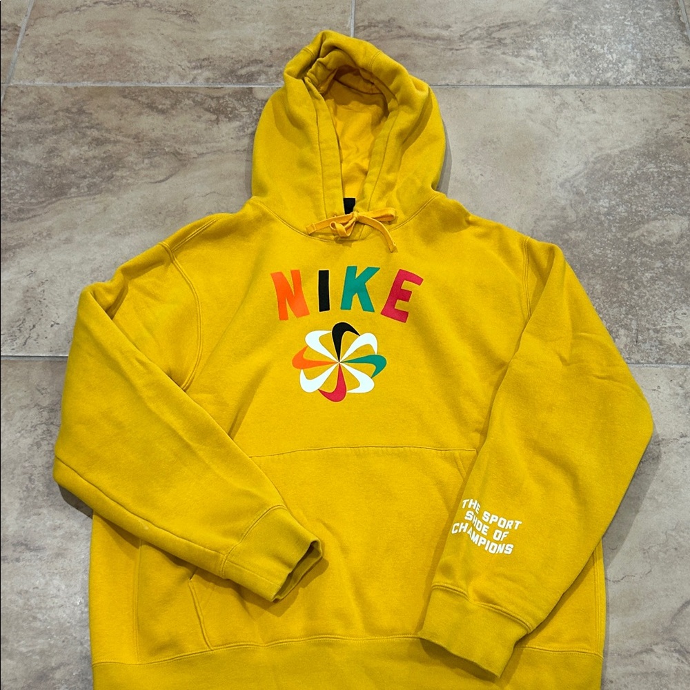 Nike Vibrant Yellow Men's Hoodie